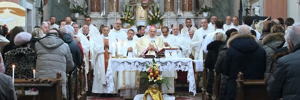 Lasorte Trieste 19/03/19 - Chiesa S.Giuseppe della Chiusa, Anniversario Ordinazione Episcopale, Vescovo Crepaldi